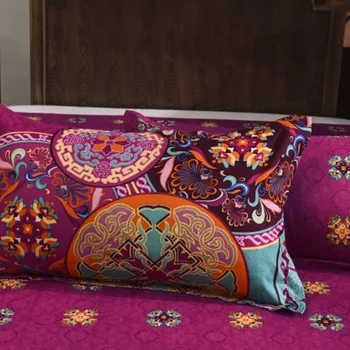 Czeski 3D pościel zestaw kolorowe podszewki łóżka kołdrę prześcieradło i poszewki etui zestaw Queen King Size tekstylia do domu