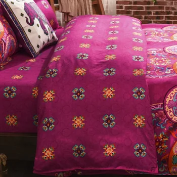 Czeski 3D pościel zestaw kolorowe podszewki łóżka kołdrę prześcieradło i poszewki etui zestaw Queen King Size tekstylia do domu