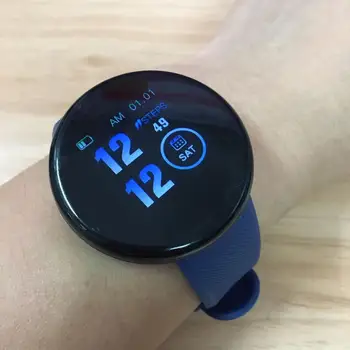 D18 Smart Watch 2020 Sports Fitness Smartwatch Men Women Kids Reloj Blood pressure Smart Bracelet dla IOS Android amazfit gts