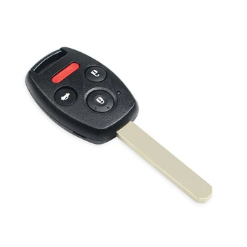 Dandkey 3/4 przycisku zdalnego klucza wzorzec Honda Accord 2008-2012 313,8 Mhz MLBHLIK-1T ID46 chip Fob Uncut HON66 Blade klucz samochodowy