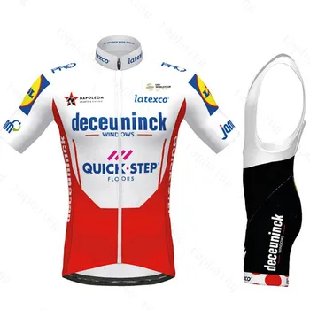 DECEUNINCK QUICK-STEP GIRO D ITALIA 2020 SET Cycling Clothing Bike Jerseys Suit Ropa Ciclismo Men Pro Bicycling Jersey Maillot