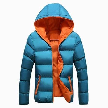 DIMUSI męska zimowa kurtka damska z kapturem ciepła w dół bawełna parki męskie casual bluza wiatrówka ciepły płaszcz 5XL,YA696