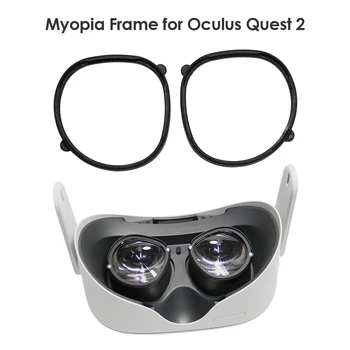 Dla Oculus Quest 2 VR magnetyczna ramka do punktów anty-Niebieska oprawa do soczewek zdemontować zacisk Ochrona obiektywu dla Oculus Quest 2 Punkty