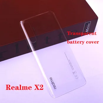 Dla Realme X2 oryginalna pokrywa baterii pokrywa tylna elektryczna pokrywa