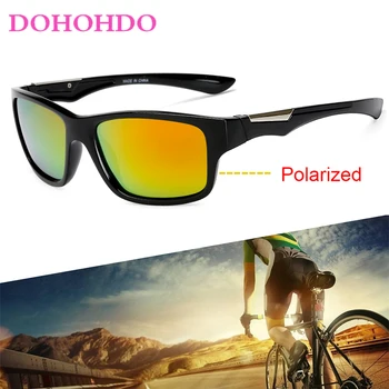 DOHOHDO marka projekt spolaryzowane okulary dla kobiet kierowca odcienie Lady Vintage okulary noktowizyjne Spuare lustro lato UV400