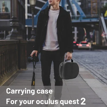 Dysk EVA etui do przenoszenia torba do przechowywania Oculus Quest 2 1 VR zestaw zabezpieczający skrzynkę do przechowywania Oculus Quest2 VR Accessorie