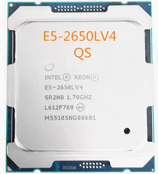 E5-2650LV4 oryginalna wersja Intel ® Xeon ® QS E5 2650LV4 1.70 GHZ 14-Core 35MB SmartCache E5-2650l to V4 FCLGA2011-3 darmowa wysyłka