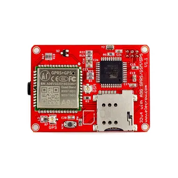Elecrow 32u4 z A9G GPRS/ GSM/ GPS moduł Quad-band 3 interfejsu DIY Kit ATMEGA GPS Sensor Wireless IOT Integrated Modules