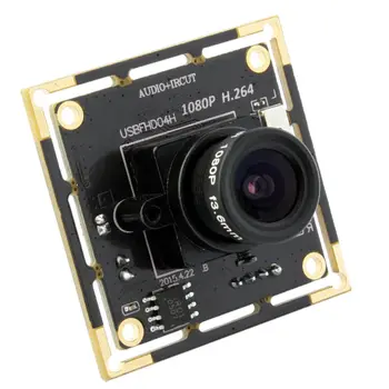 ELP 1080P H264 Aptina AR0330 Color CMOS Camera Module USB CCTV full hd 2.8 mm szerokokątny obiektyw Camera Module usb z mikrofonem audio