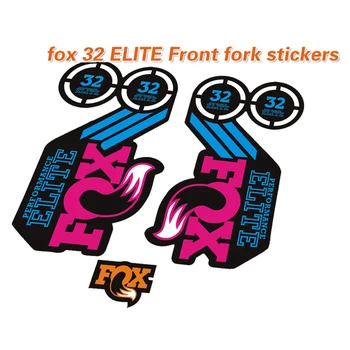 Fox float factory 32 ELITE front fork stickers New Stickers Bike Carbon Frame Fork Sticker nadaje się do MTB widelec fox 32 decals