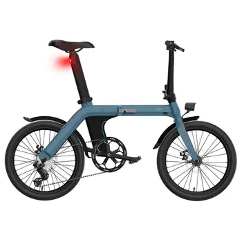 [Free Lock] 20-calowa opona FIIDO D11 składany elektryczny motorower rower 250 W bezszczotkowy silnik-reduktor 11.6 Ah 100 km maksymalny zakres rower elektryczny