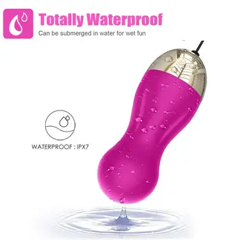 G-Spot vibrator jajko seksualny niewolnik wodoodporny 10 szybki Akumulator bezprzewodowy pilot zdalnego kula wibrator produkt dla kobiet seks-zabawki Kregli