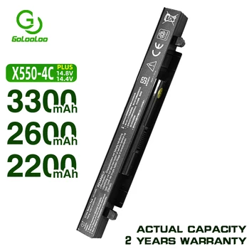 Golooloo bateria do Asus A550 F450 F552 P450 X450 X550 x550v A41-X550 A41-X550A X450 X450C X550C X550 R510D X452E X450L X550L