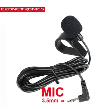 Gorące mini 3,5 mm 50 Hz-20 khz profesjonalny mikrofon zewnętrzny mikrofon do samochodowego odtwarzacza DVD mikrofon, GPS, Zestaw głośnomówiący Bluetooth Call 3M