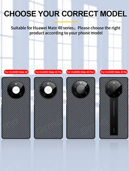 GRMA Original Real Pure Carbon Fiber pokrywa tylna Huawei Mate 40 Pro Plus Case Ultra Thin Anti Fall Huawei Mate 40 RS Case