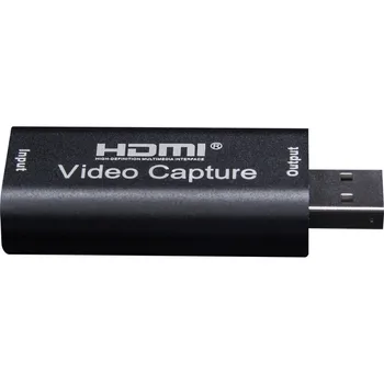 HDMI Video Capture Card USB 3.0, HDMI 2.0 Video Grabber Recorder Box fr PS4 Game DVD Camcorder HD Camera Recording Live Streaming