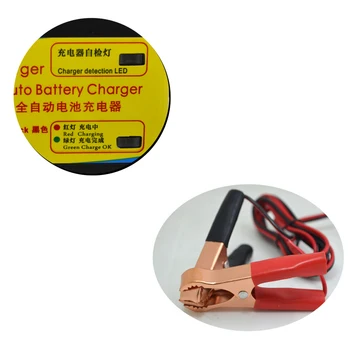 HE 24v smart charger agm gel lead acid battery charging adapter electric car scooter toy charger DC27.6V 1.5 A 30A big clip