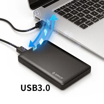 HHD Box USB 3.0 SATA HD Box HDD 2.5 calowy dysk Zewnętrzny obudowa obudowa 2 TB transferu danych rezerwowy narzędzie do PC laptopa