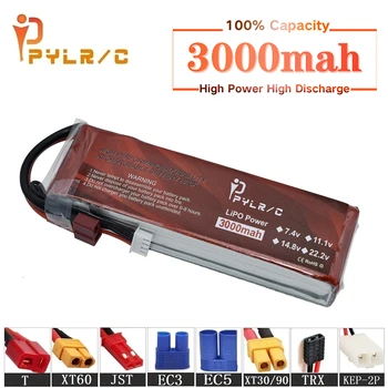 High Rate 7.4 v 3000mAh Lipo Battery For RC Helicopter Parts 2s Lithium battery 7.4 v 35C RC Cars Airplanes Drony Battery T/XT60
