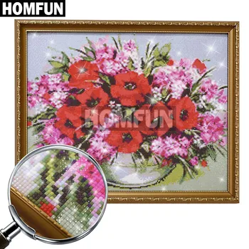 HOMFUN Diamond Painting Full Square/Round Rhinestones Clown character Diamond Embroidery Diamond Cross Stitch Picture A18018