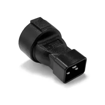 IEC C20 Plug Male to Schuko CEE7 Żeński Adapter Plug Power Adapter For ZASILAJĄCEJ UPS Plug Power Adapter