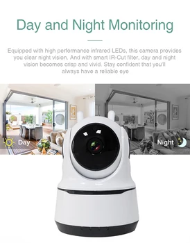 Inesun [2020 Newest] Indoor Wireless Security Camera 1080P IP WiFi Home Surveillance System with Human Tracking Two-Way Audio