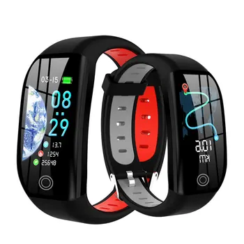 Inteligentne bransoletka F21 fitness monitor rytmu serca tracker aktywności najnowszy bransoletka zdrowia krokomierz Smartband zegar dla systemu Android IOS