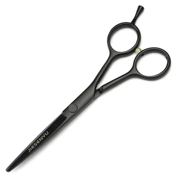 Japonia 440c4 cm / 5 cm / 5,5 cala czarne nożyczki fryzjerskie fryzjerskie nożyczki fryzjerskie profesjonalne nożyczki