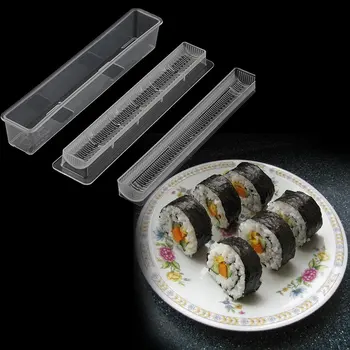 Japoński sushi roll ryż lub herbaty formy napinacza formy DIY sushi making non łatwo kucharz kuchnia Bento akcesoria