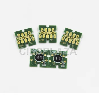 Jednorazowe chipy CISSPLAZA 100szt zgodne z atramentowych kasetą T376 dla Epson Picture Mate PM525 pm525 pm 525 chip do drukarki