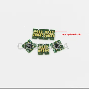 Jednorazowe chipy CISSPLAZA 100szt zgodne z atramentowych kasetą T376 dla Epson Picture Mate PM525 pm525 pm 525 chip do drukarki