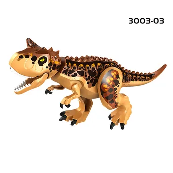 Jurassic Okrutny Drapieżnik Klocki Są Kompatybilne Z Blokiem Dinozaur Cegły Tyranozaur Индоминус I-Rex Zebrać Zabawki