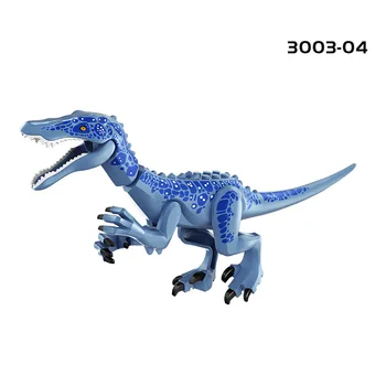 Jurassic Okrutny Drapieżnik Klocki Są Kompatybilne Z Blokiem Dinozaur Cegły Tyranozaur Индоминус I-Rex Zebrać Zabawki