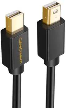 Kabel Mini DisplayPort,kabel przejściówki z Mini DP to Mini DP jest kompatybilny z monitorami Surface Pro 3/4/5/6,Ultra HD 4K,iMac (2009-2010)