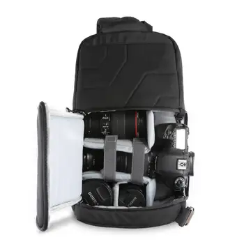 K&F CONCEPT Camera Sling plecak klasyczne boczne kieszenie torba podróżna etui 7