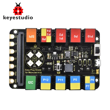Keyestudio EASY Plug RJ11 6P6C Shield V1.0 Micro:bit