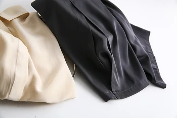 Kobiety 19 mm czysty jedwab spodnie Szerokie spodnie BP0001
