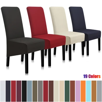 Krzesło Cover Odcinek Geometryczny Elastan Pokrywa Krzesła Drukowanie Pokrowce Na Krzesła Jadalnia A45014