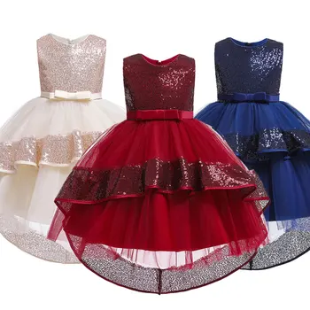 Lato Dirls Princess Dress Dresses Vestidos Evening Party Nieregularne Osobowości Dziewczyny 3-10 Lat Dress Fantasy Dance Girl Dress