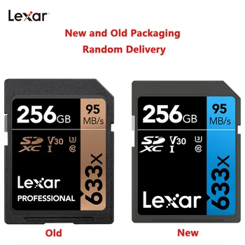 Lexar oryginalny 633x do 1080p, 3D i 4K kamera 16G 32GB U1 SDHC 64GB, 128GB 256GB 512GB U3 karta SD SDXC class 10 karta pamięci