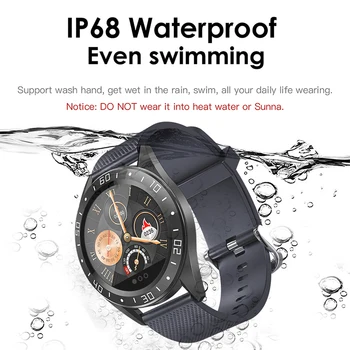 LIGE New Smart Watch Men Sport Smart Watch Heart Rate Blood Pressure Monitoring fitness tracker bransoletka krokomierz przypomnienie o wywołaniu
