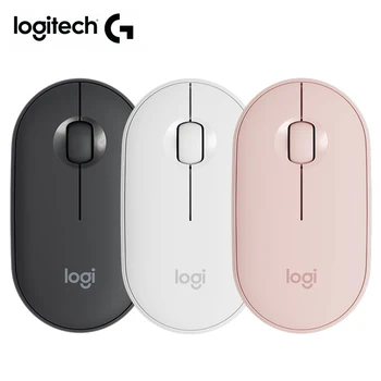 Logitech original PEBBLE wireless bluetooth mouse Dual connectivity bezprzewodowa cicha mysz do KOMPUTERÓW przenośnych