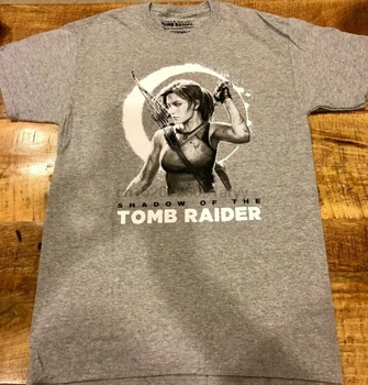 Loot Gaming Crate koszulka Tomb Raider Shadow of the Tomb Raider Lara Croft Grey