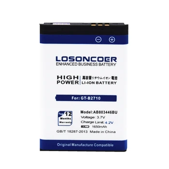 LOSONCOER 1650mAh AB803446BU bateria do Samsung GT-B2710 Xcover Battery