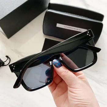 Luksusowe kwadratowe okulary Kobiety 2021 marka projektant retro duża oprawka, okulary vintage gradientu damskie Oculos Feminino UV400