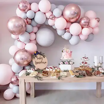 Makaronu ilość balonów łuk urodziny butle 1 2 3 4 1-urodziny wszystkiego Najlepszego decor dzieci dorośli Butla Butla konfetti