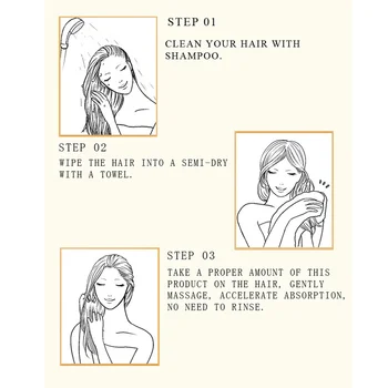 Marokańska wzrost włosów olejek przeciw wypadaniu włosów produkt 35 ml uszkodzenia sucha pielęgnacja włosów pielęgnacja olejek serum szybki wzrost włosów