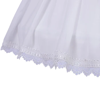 Melonshow Sweet Lolita halka koronka Wiktoriańska spódnica 2 warstwy twardej przędzy halka biała krótki wolny rozmiar kobiety Kawaii dress