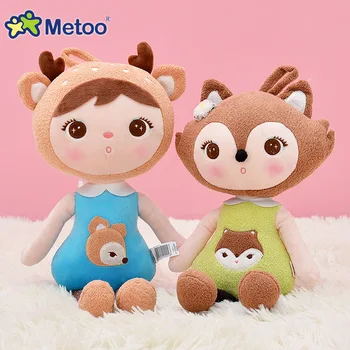 Metoo Lalki Zabawki Pluszowe Dla Dziewczynek Baby Cute Sweet Panda Miękki Kreskówka Miękkie Zabawki Dla Dzieci, Dzieci, Boże Narodzenie Prezent Na Urodziny
