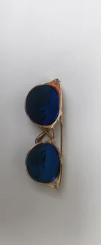 [MG614] Darmowa wysyłka nowy Neoblythe lalka punkty # okulary ze złotą ramką szklaną w celu Blyth lalka Pullip stroje dla handlu detalicznego